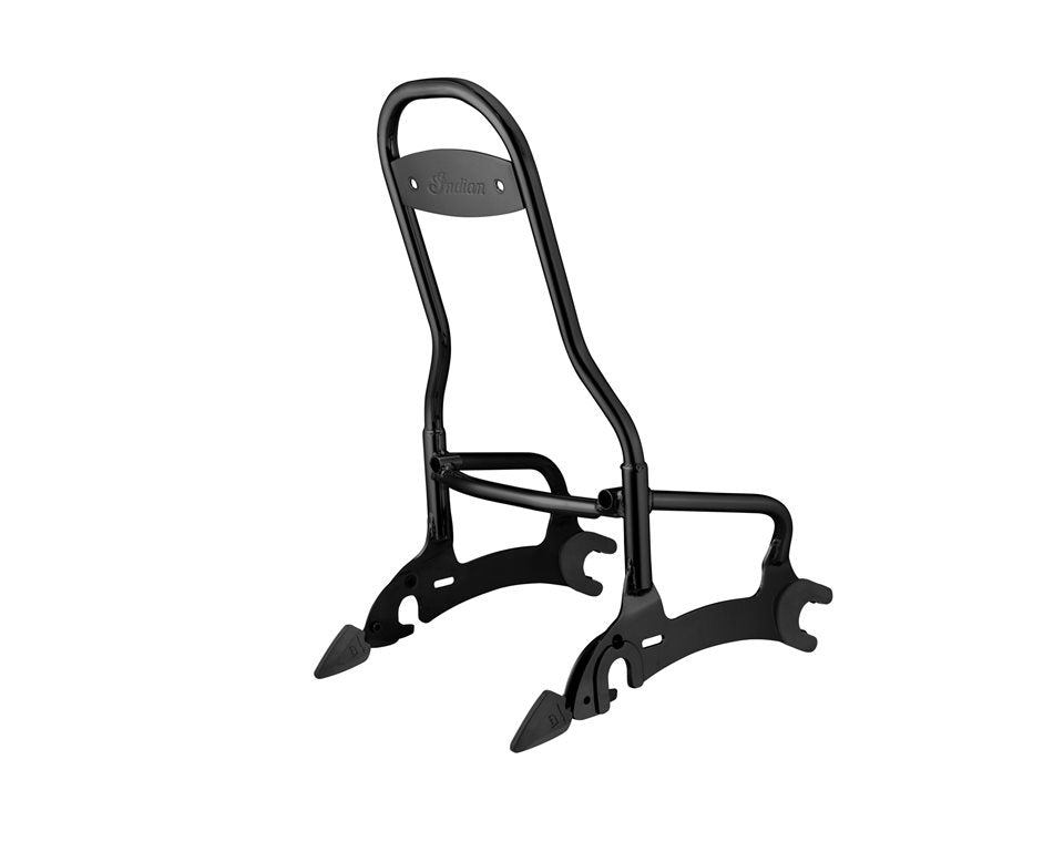 14" Quick Release Passenger Sissy Bar -Black