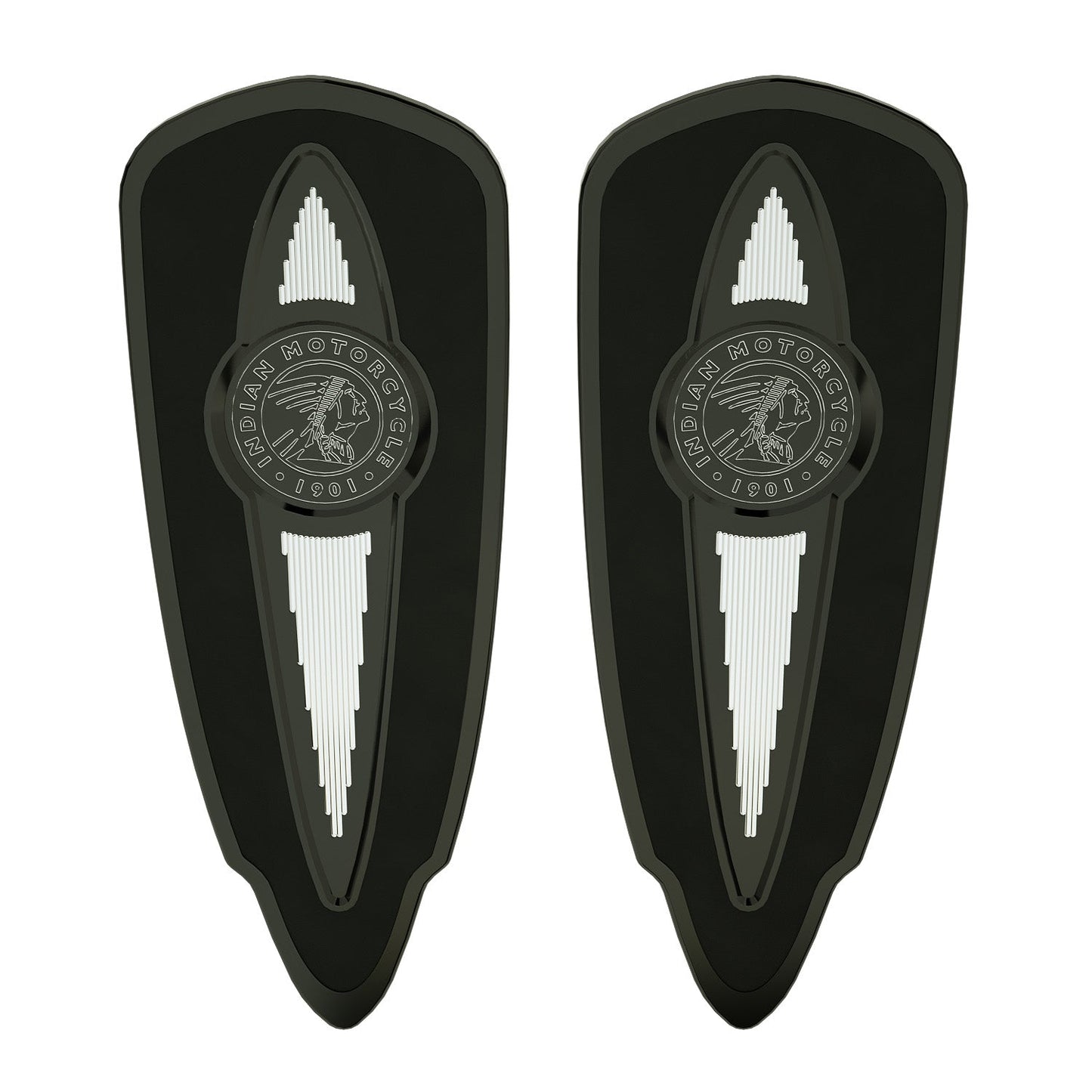 Select Rider Floorboards, Pair -Black