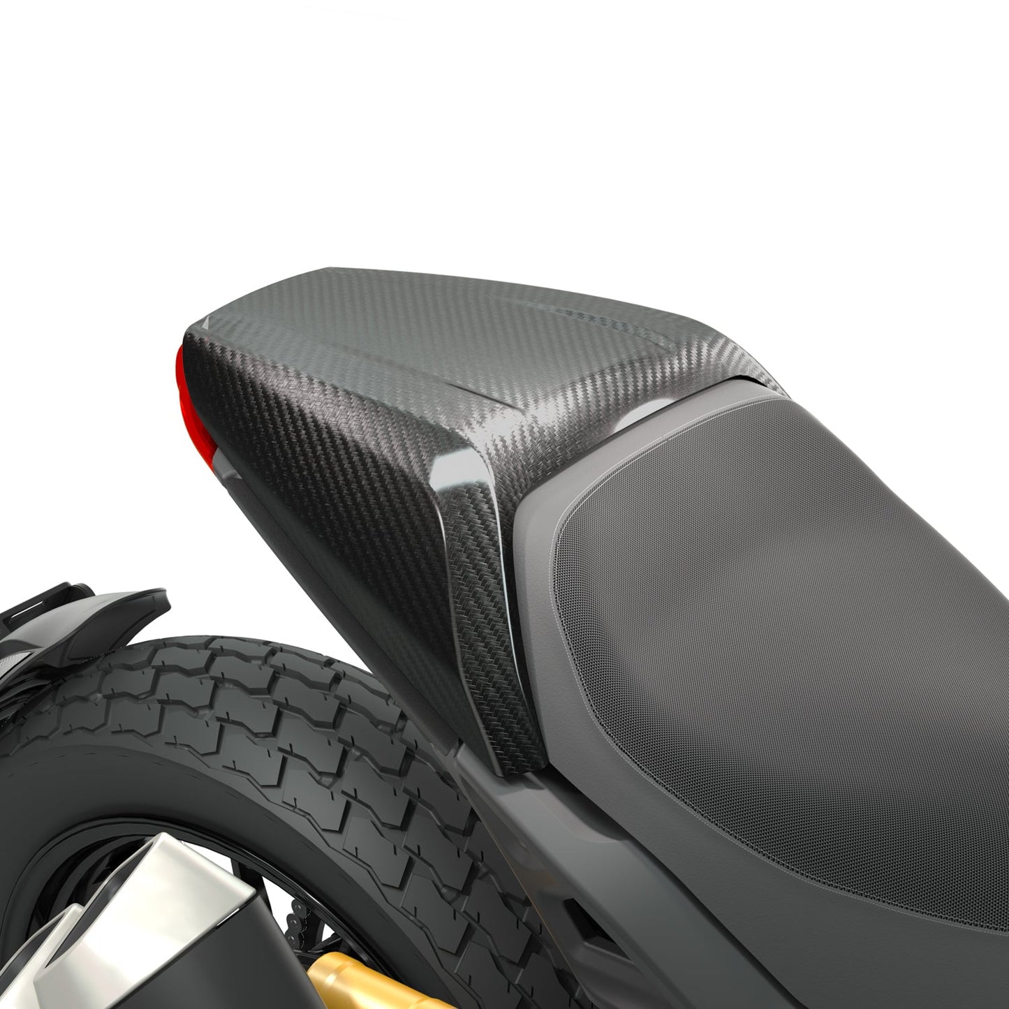 Carbon Fiber Seat Cowl -Black