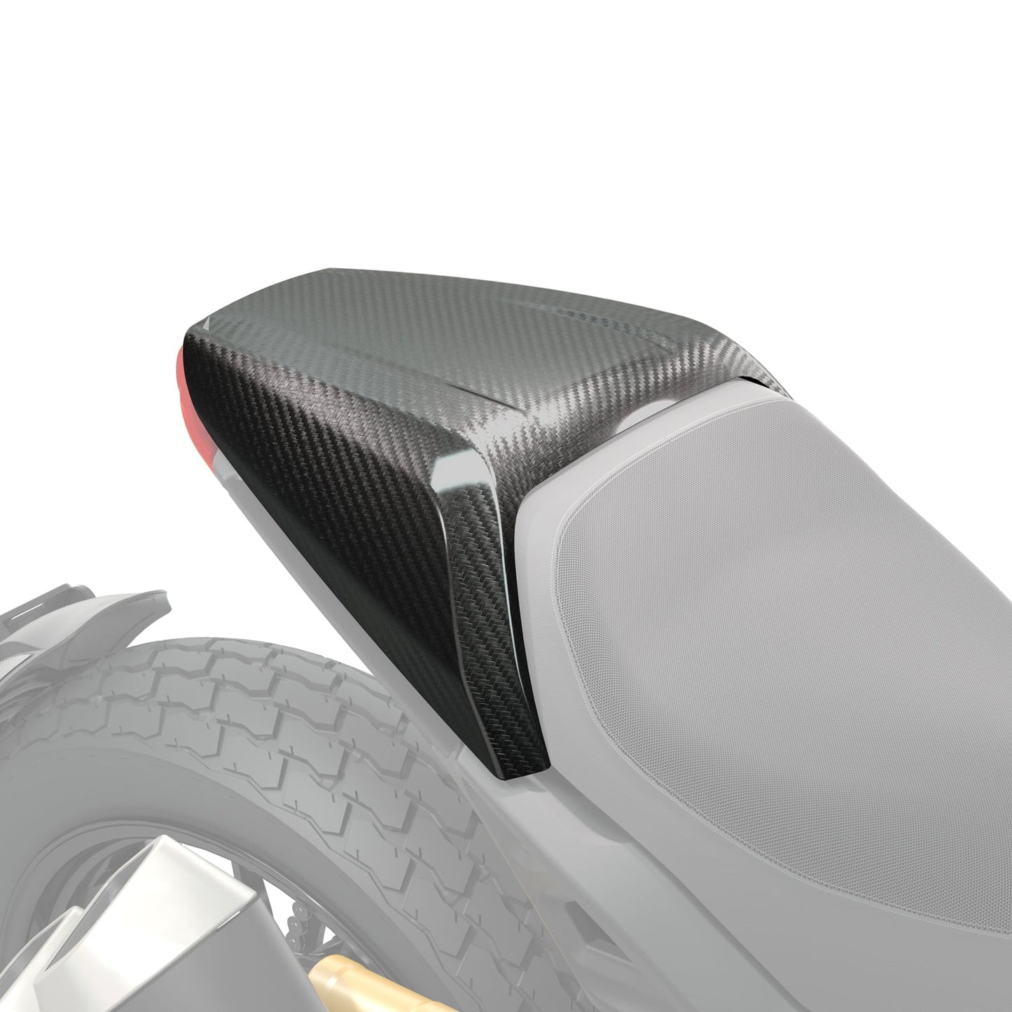 Carbon Fiber Seat Cowl -Black