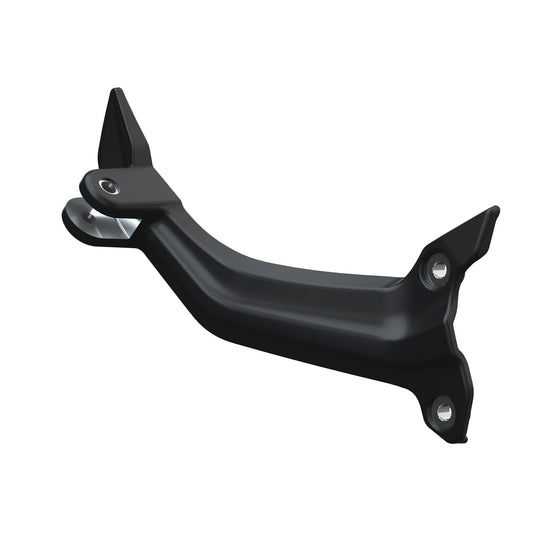 Passenger Foot Peg Mount for High Exhaust -Black