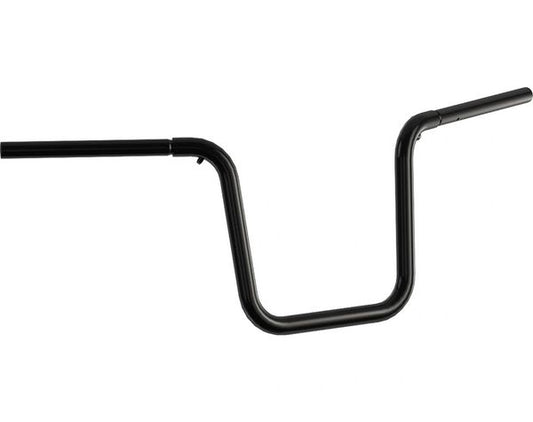 10" Ape Hanger Handlebar Kit - Gloss Black