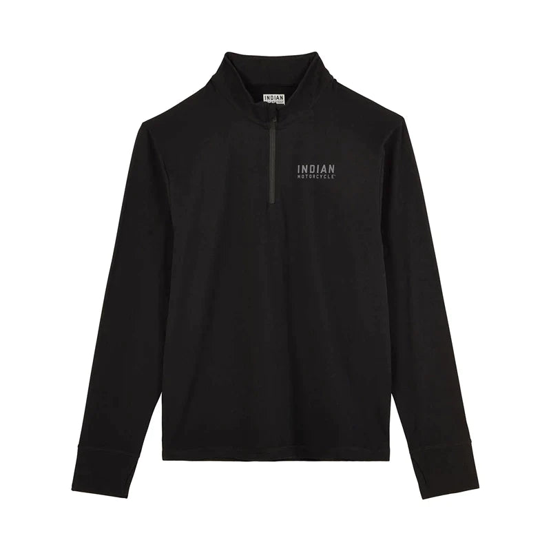 Men's Quarter Zip Performance Top - Black