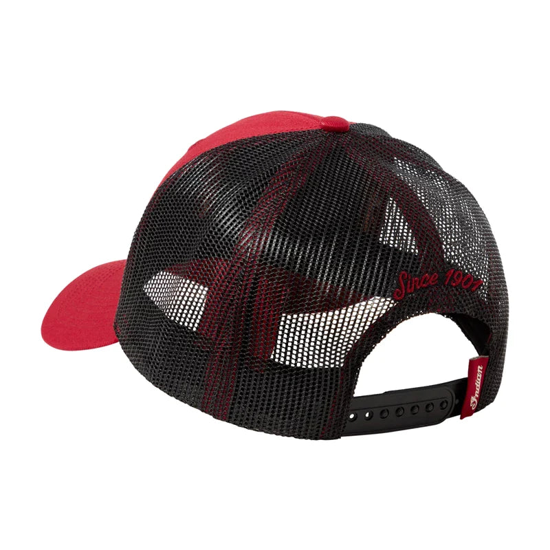 ICON TRUCKER HAT, RED