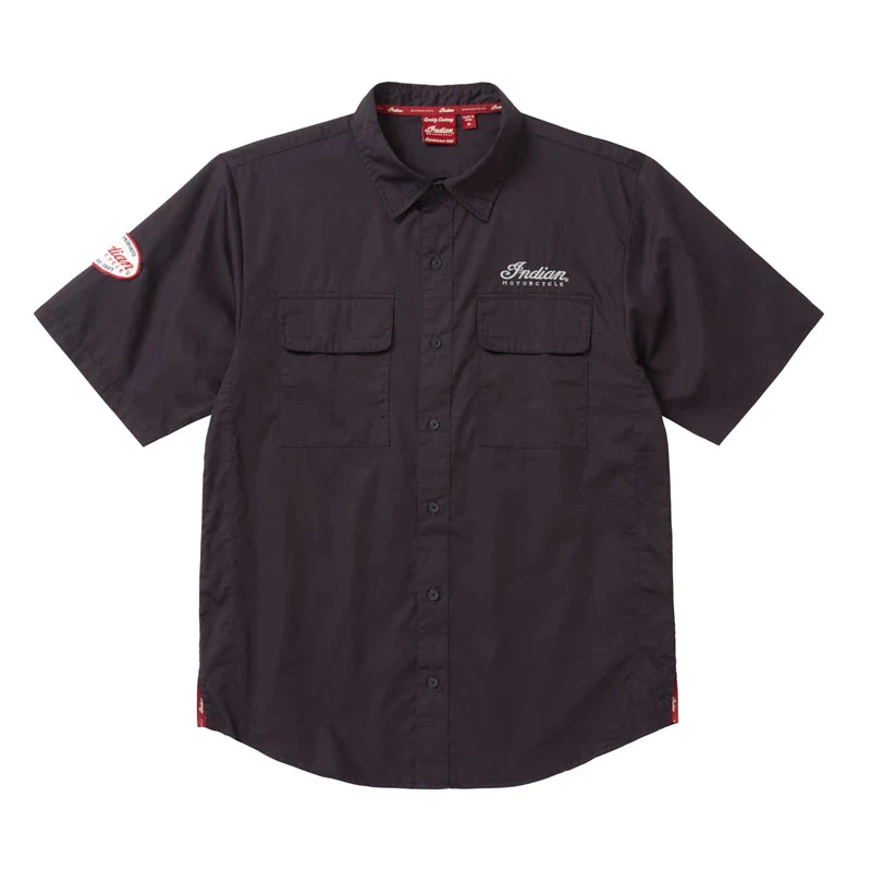 Men's Vented Shirt - Black