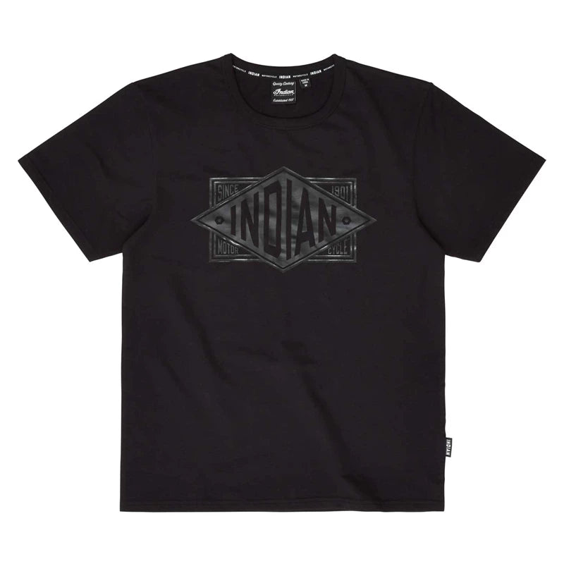 MENS DIAMOND GRAPHIC TEE, BLACK