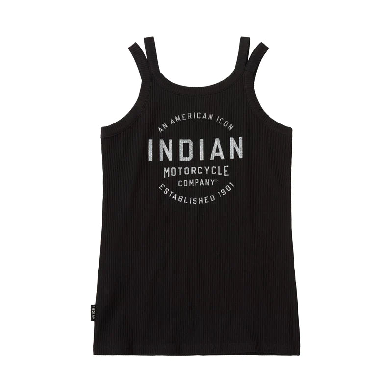 Women's Split Strap Tank - Black