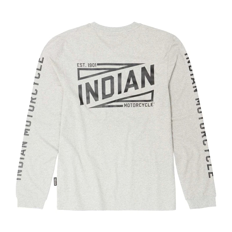 Men's Athlete Long Sleeve Tee, Gray