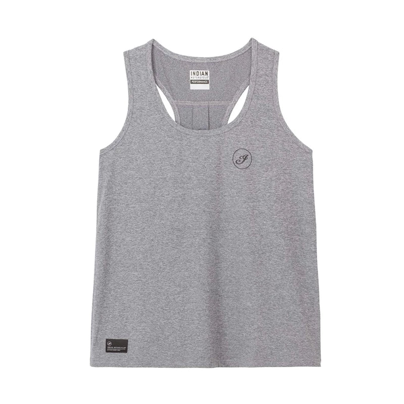 Women's Racerback Athlete Tank -Gray