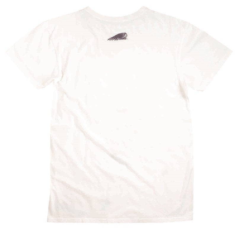 Men's FTR Front T-Shirt -Antique White Size S