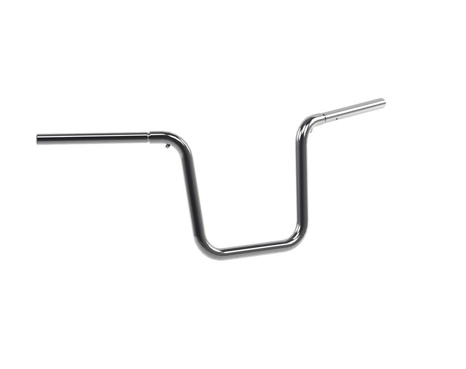 10 in. Ape Hanger Handlebar Kit -Polished