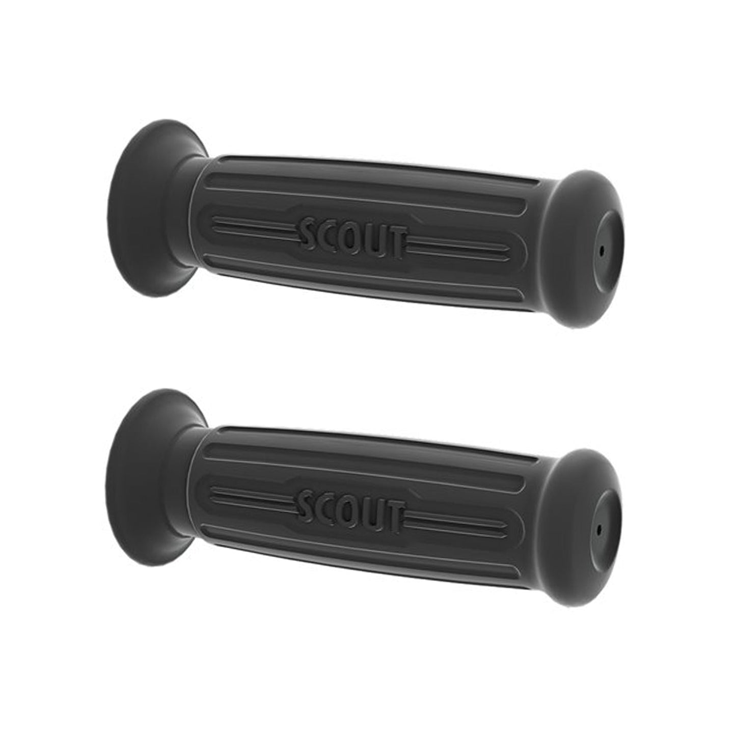 Oversized Handlebar Grips in Black, Pair