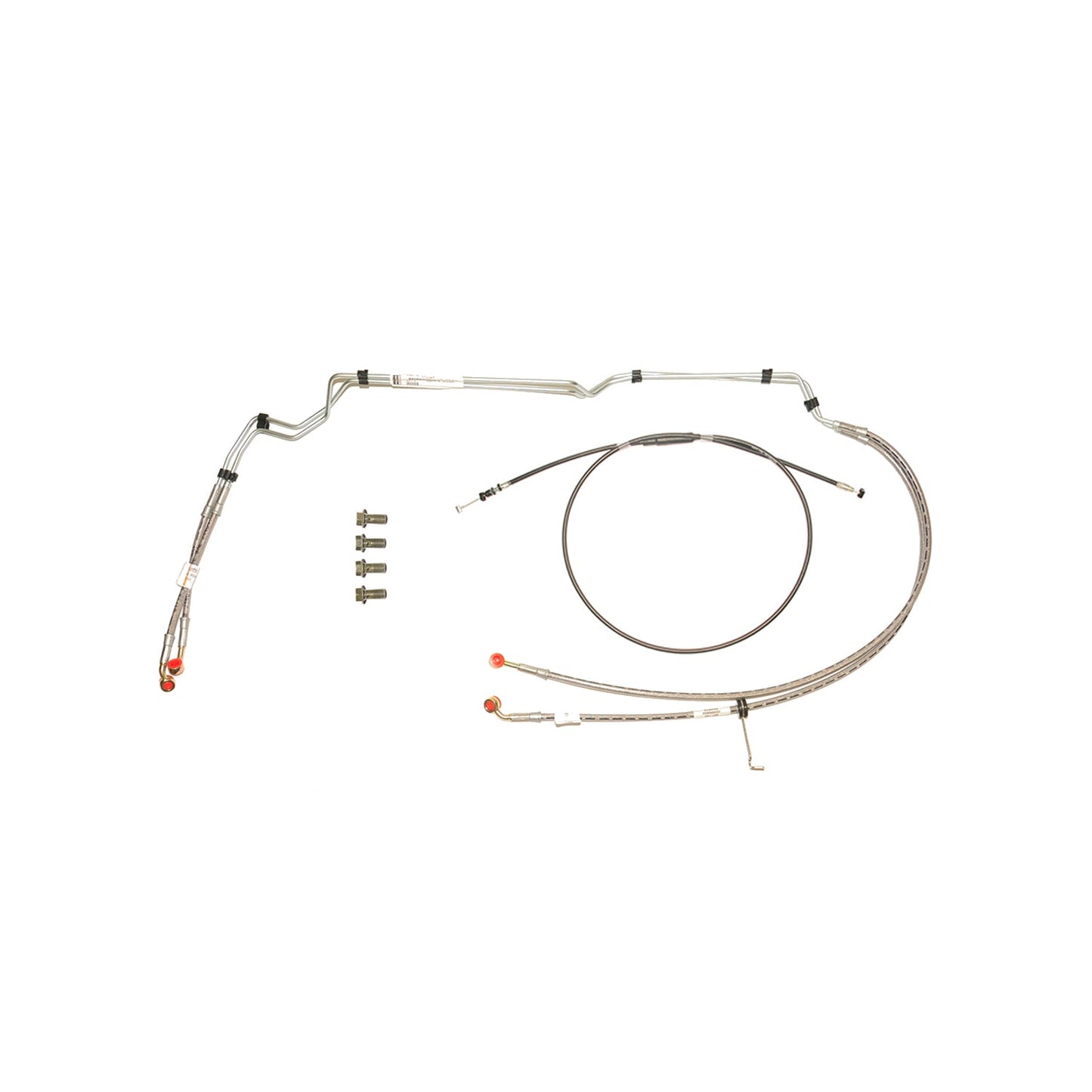 Clutch Cable and ABS Brake Line Kit for Accessory Handlebars