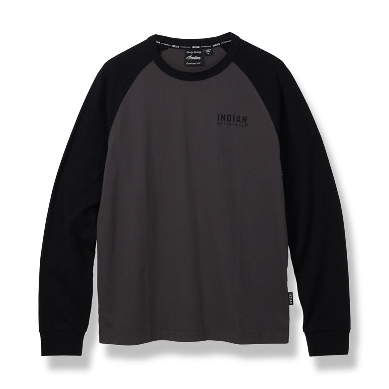 Men's Raglan T-Shirt - Charcoal